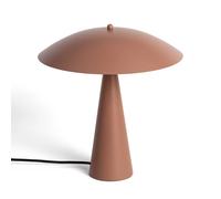 Ledkia Lámpara de Mesa Metal Irmah Marrón