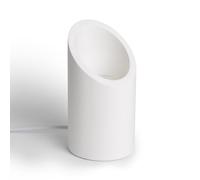LEDKIA Lámpara de Mesa Yeso Rise Uplighter Blanco