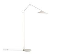LEDKIA Lámpara de Pie LED 8W Metal Evian Beige