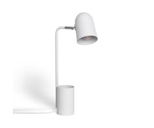 LEDKIA Lámpara Flexo Escritorio de Metal con Portalápices Waal Blanco