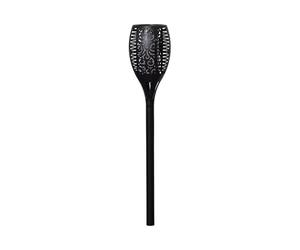 LEDKIA LIGHTING Antorcha LED Solar Efecto Llama con Pincho 1W 78cm Negro