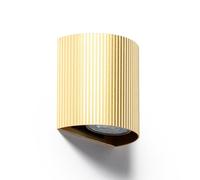 LEDKIA LIGHTING Aplique de Pared Aluminio Aritz Dorado GU10