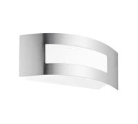 LEDKIA LIGHTING Aplique de Pared Exterior de Acero Inoxidable Girig Plateado E27