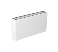 LEDKIA LIGHTING Aplique de Pared Exterior LED 10W Iluminación Doble Cara Rectangular Blanco Kaira 4000K Blanco Neutro