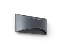 LEDKIA LIGHTING Aplique de Pared Exterior LED 7W Aluminio Iluminación Doble Cara CCT Seleccionable Gedved Antracita