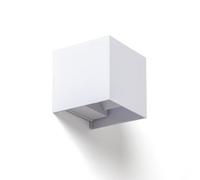 LEDKIA LIGHTING Aplique de Pared Exterior LED Regulable 6W Iluminación Doble Cara Eros Blanco