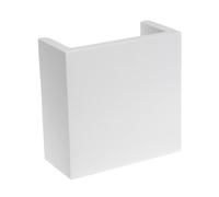 LEDKIA LIGHTING Aplique de Pared LED 7W Yeso Iluminación Doble Cara Esmeralda Blanco