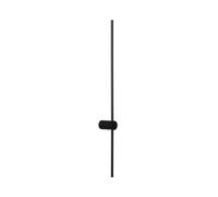 LEDKIA LIGHTING - Aplique de Pared Lineal LED 15W | Diseño Contemporáneo | Iluminación Eficiente | Instalación Vertical u Horizontal | Negro, Aluminio