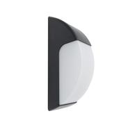 LEDKIA LIGHTING Aplique de Pared para Exterior Titus Negro E27