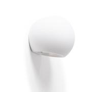 LEDKIA LIGHTING - Aplique de Pared Yeso Klay | Decoración Moderna | Instalación Interior IP20 | Compatible con Bombilla G9 220-240V | Acabado Duradero; Blanco; Yeso