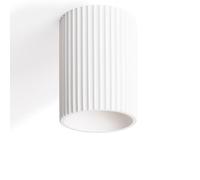 LEDKIA LIGHTING Aplique de Techo Yeso Colum Blanco E27