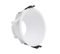 LEDKIA LIGHTING Aro Downlight Cónico Reflect para Bombilla LED GU10 / GU5.3 Corte Ø 85 mm Blanco