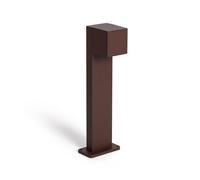 LEDKIA LIGHTING Baliza Exterior LED 10W Superficie Pie 50cm Aluminio Denny M Óxido