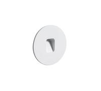 LEDKIA LIGHTING Baliza Exterior LED 2W Empotrable Aluminio Pared Circular Olite 2700K Blanco Blanco Cálido