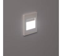 LEDKIA LIGHTING Baliza LED 1.5W Empotrable Pared Blanco Randy 4000K Blanco Neutro