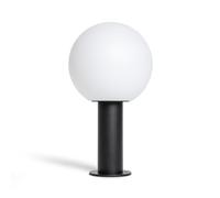 LEDKIA LIGHTING Baliza Sobremuro Exterior Aluminio Tondu Negro E27