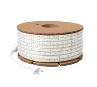 LEDKIA LIGHTING Bobina de Tira LED Regulable 220V SMD2835 120LED/m 750 lm/m Ancho 12mm 50m IP65 Blanco Cálido 2200K