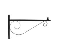 LEDKIA LIGHTING Brazo de Pared 60cm para Farolas de Alumbrado Público Negro