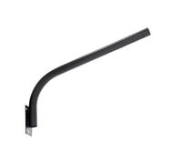 LEDKIA LIGHTING Brazo de Pared Ø60mm para Farolas de Alumbrado Público Negro