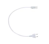 LEDKIA LIGHTING - Cable de Corriente para Tira LED 220V | IP65 | Instalación Interior y Exterior | Compatible con Tiras SMD&COB | Soporta hasta 50m, Blanco, Policarbonato