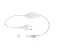 LEDKIA LIGHTING Cable Rectificador Manguera LED Redonda 220V AC IP65 Corte 100 cm Ø13 mm
