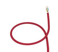 LEDKIA LIGHTING Cable Textil Eléctrico Cherry 7 m