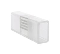 LEDKIA LIGHTING Conector Neón LED 11 W/m RGB 220V AC 60 LED/m Semicircular 180º IP67 a Medida Corte cada 100 cm Blanco