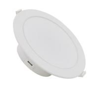 LEDKIA LIGHTING - Downlight LED 20W | Resistente a la Humedad IP44 | Corte Ø 145 mm | Iluminación 1600 lm | Fácil Instalación | Blanco Neutro 4500K, Policarbonato