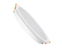 LEDKIA LIGHTING Downlight LED 30W Circular Chip Aero 110 lm/W Corte Ø 200 mm 2700K Blanco Cálido