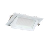 LEDKIA LIGHTING Downlight LED 38W Rectangular Direccionable 130lm/W Corte 210x125 mm 4000K Blanco Neutro