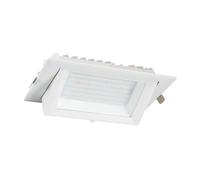 LEDKIA LIGHTING Downlight LED 60W Rectangular Direccionable 130lm/W Corte 210x125 mm 4000K Blanco Neutro