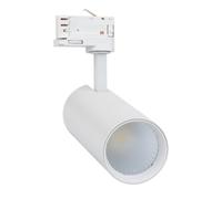 LEDKIA LIGHTING Foco Carril LED Trifásico 30W Bertha Blanco 3000K Blanco Cálido