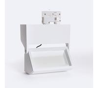 LEDKIA LIGHTING - Foco Carril LED Trifásico 38W Piero | 4300 lm No Flicker | Ángulo 100º | Instalación Fácil, Blanco Frío 5000k, Aluminio