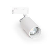 LEDKIA LIGHTING Foco Carril Monofásico Ruun para Bombilla GU10 Blanco GU10