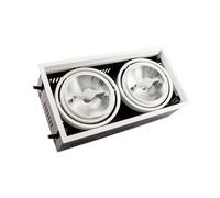 LEDKIA LIGHTING Foco Downlight LED 30W Regulable Kardan AR111 Corte 315x165 mm No Flicker 4000K Blanco Neutro
