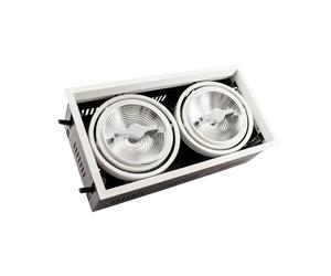 LEDKIA LIGHTING Foco Downlight LED 30W Regulable Kardan AR111 Corte 315x165 mm No Flicker 4000K Blanco Neutro