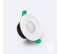 LEDKIA LIGHTING Foco Downlight LED 5-8W Ignífugo Circular Regulable IP65 Corte Ø 65 mm Seleccionable (Cálido-Neutro)