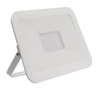 LEDKIA LIGHTING Foco Proyector LED 100W 120 lm/W IP65 Slim Cristal Blanco para Jardín, Terraza, Patio, 4000K Blanco Neutro
