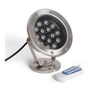 LEDKIA LIGHTING Foco Sumergible LED RGB 15W Superficie 24V DC IP68 RGB
