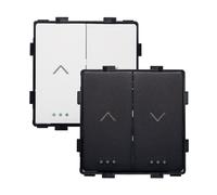 LEDKIA LIGHTING Interruptor Pulsador para Persianas Automáticas con Flechas Modern Blanco