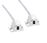 LEDKIA LIGHTING - Interruptor Sensor Doble 12/24V DC | Encendido/Apagado Automático para Tiras LED | Ideal para Armarios y Vitrinas | Compacto y Resistente, Plata, Aluminio