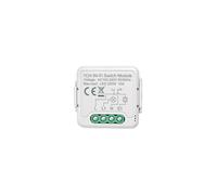LEDKIA LIGHTING Interruptor Telerruptor WiFi Compatible con Interruptor y Pulsador Convencional Blanco