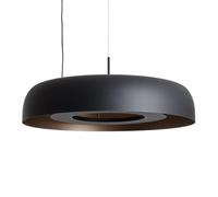 LEDKIA LIGHTING Lámpara Colgante LED 18W Acero Cancot Negro Mate