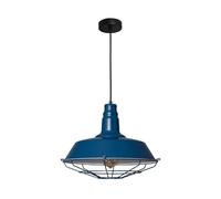LEDKIA LIGHTING Lámpara Colgante Metal Jagger Azul E27