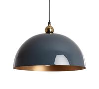 LEDKIA LIGHTING Lámpara Colgante Metal Onkar Azul E27
