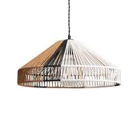 LEDKIA LIGHTING Lámpara Colgante Papel Trenzado Dumas Natural E27