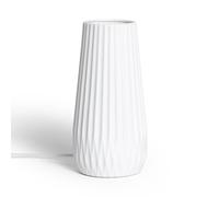 LEDKIA LIGHTING Lámpara de Mesa de Cerámica Teide Blanco