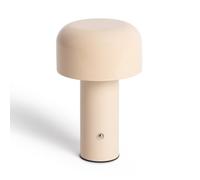 LEDKIA LIGHTING Lámpara de Mesa LED 2W Pórtatil Metal con Batería USB Recargable Zaipi Beige