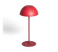 LEDKIA LIGHTING - Lámpara de Mesa LED Portátil | Batería USB Recargable | Potencia 2W | Protección IP44 | Diseño Moderno | Dimensiones Compactas, Negro, Metal