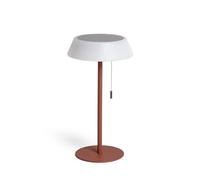 LEDKIA LIGHTING Lámpara de Mesa Solar Exterior LED 1.2W Metal Aldana Marrón